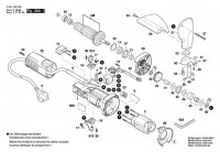 Bosch 3 601 E00 5E0 GSC75-16 Shears Spare Parts